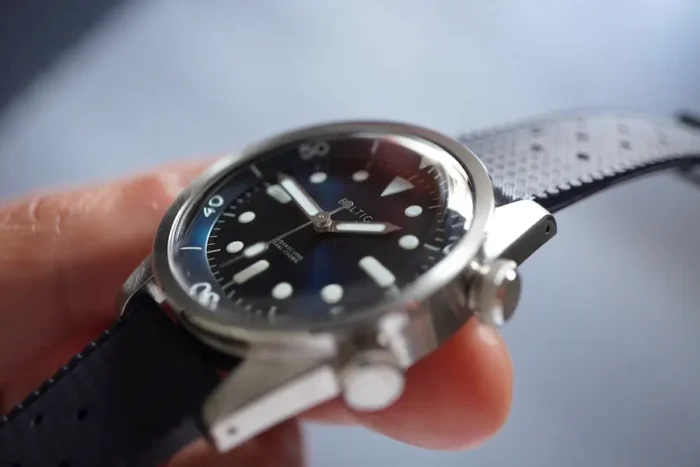 Aquascaphe Dual-Crown Blue