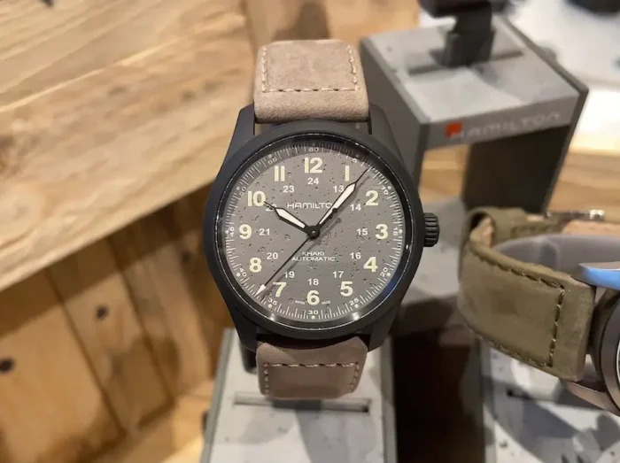 Hamilton Titanium quadrante Cemento