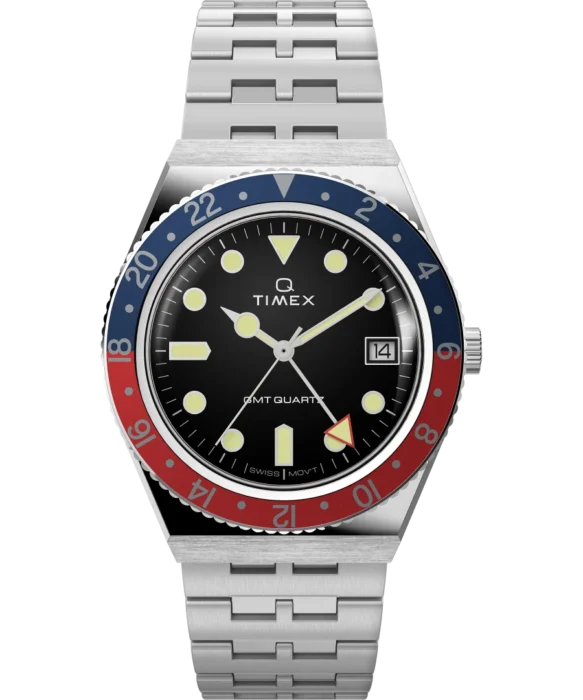 Q Timex GMT Pepsi