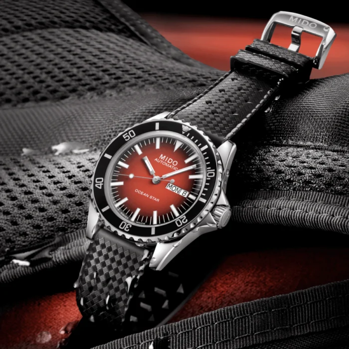 Mido Ocean Star TRIBUTE Gradienet Rosso