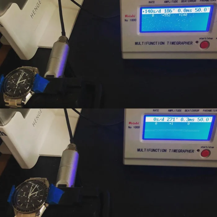 Come funziona il Cronocomparatore