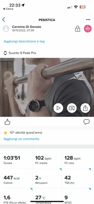 Suunto 9 Peak Pro funzioni