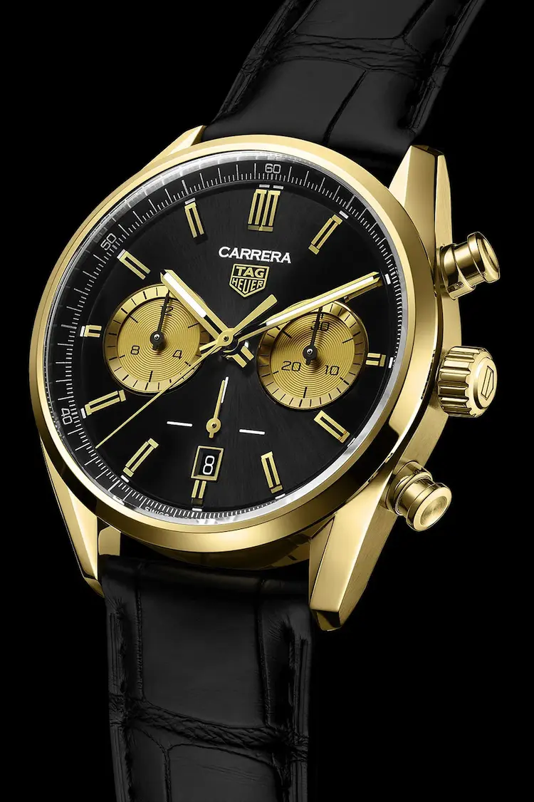 TAG Heuer Carrera Chronograph 42 Yellow Gold 2