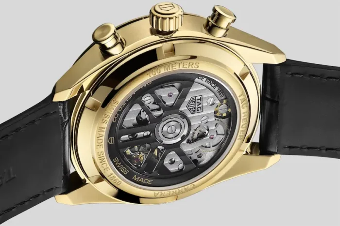 TAG Heuer Carrera Chronograph 42 Yellow Gold calibro