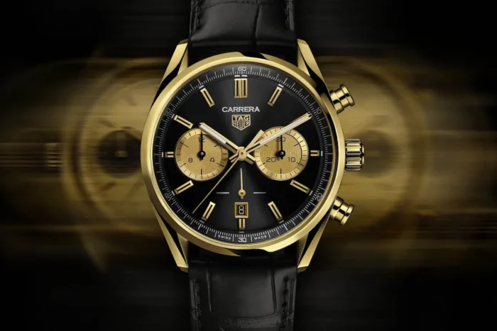 TAG Heuer Carrera Chronograph 42 Yellow Gold