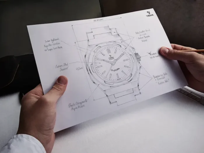 YEMA Wristmaster Traveller Micro-Rotor watch