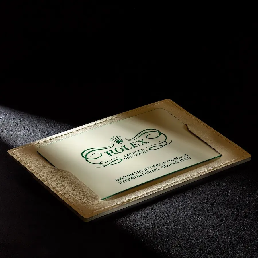 Certifficato Rolex Certified Pre-Owned