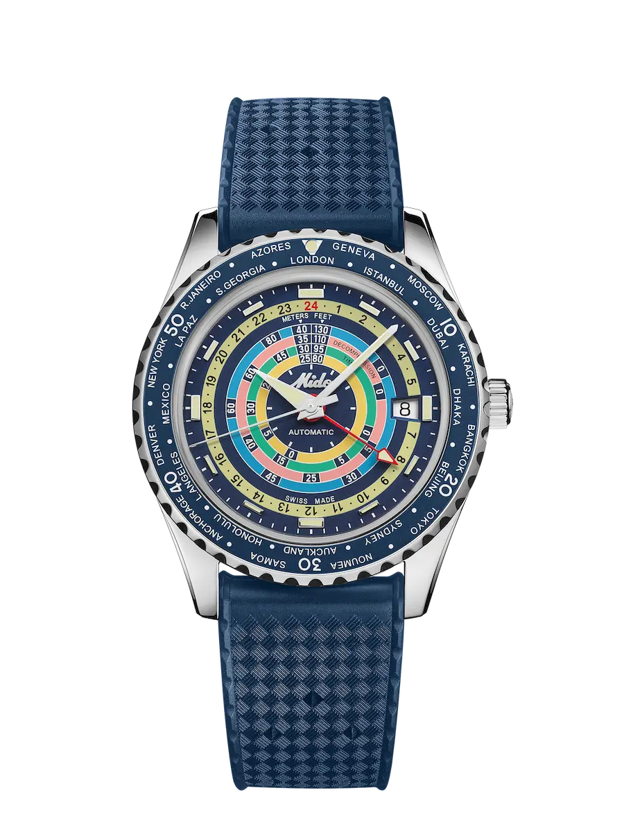Mido Ocean Star Decompression Worldtimer