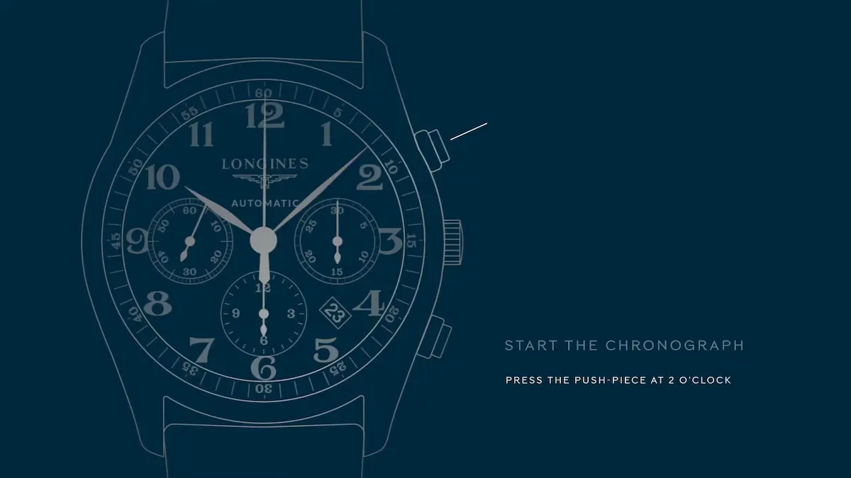 Come usare il cronografo