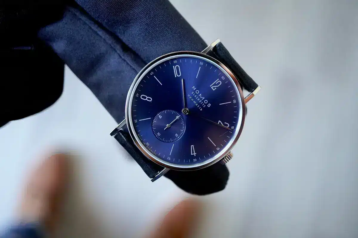 Nomos Tangente Neomatik Blue Gold Review
