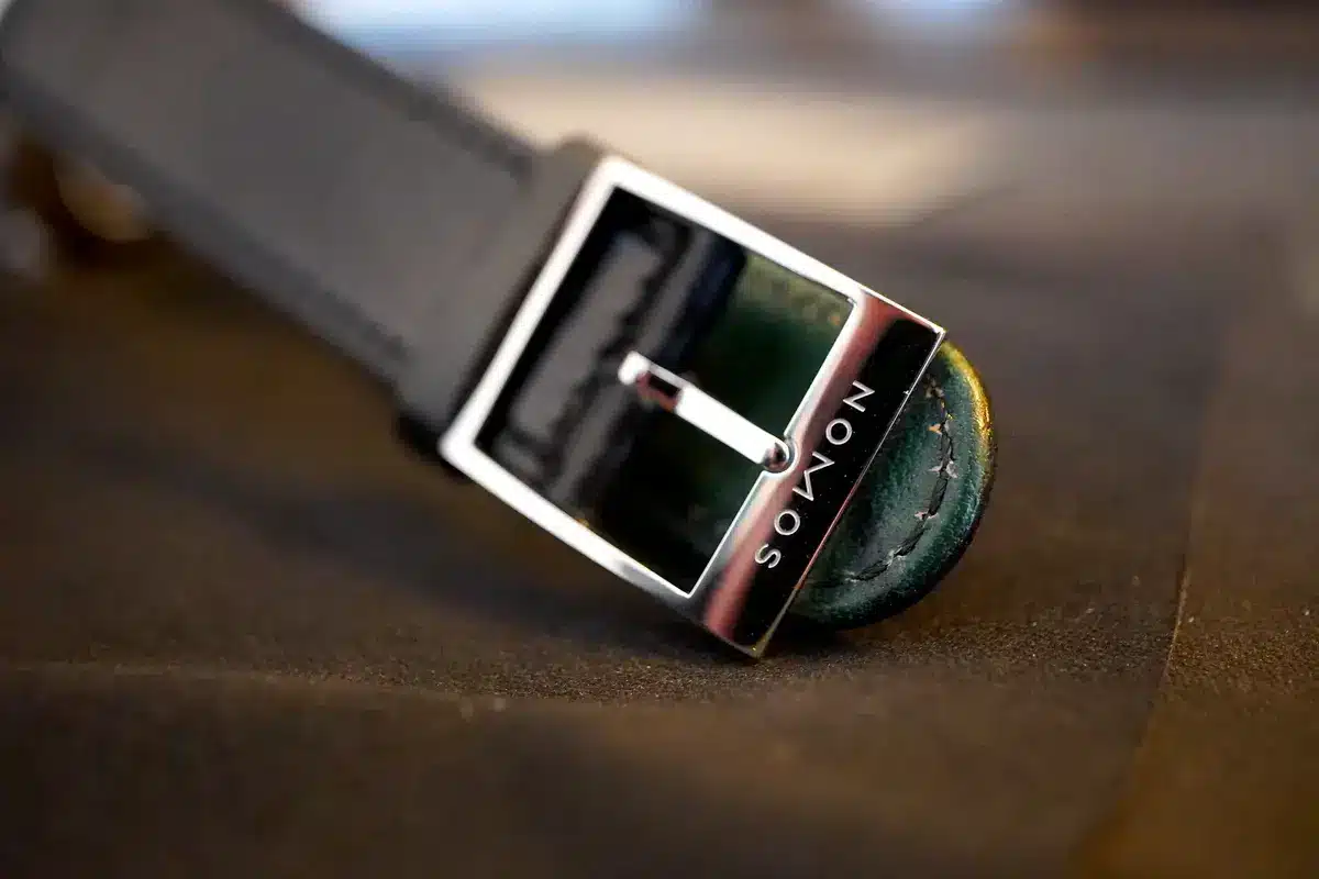 cinturino Nomos Tangente Neomatik Blue Gold