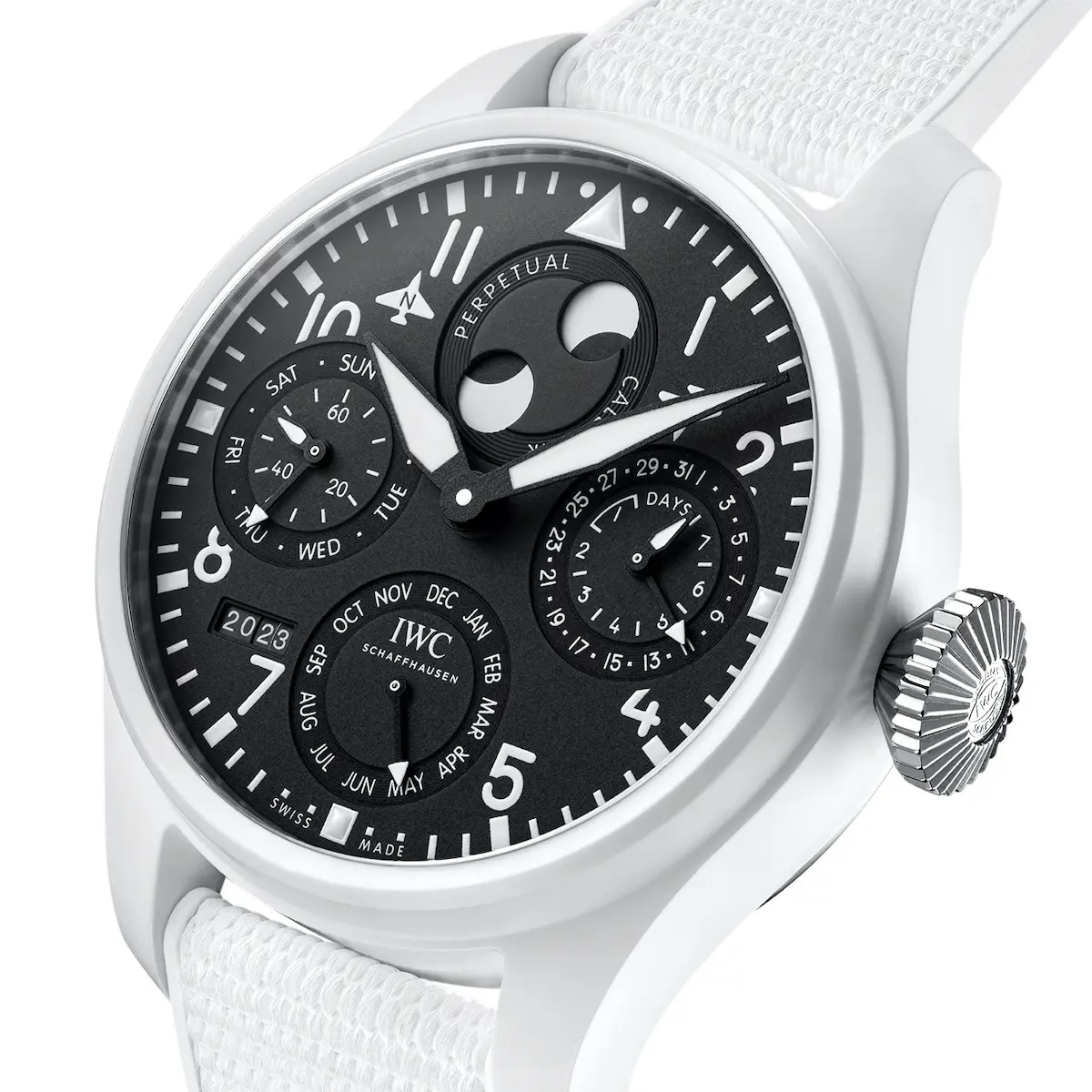 Hamilton con IWC Big Pilot’s Perpetual Calendar TOP GUN Lake Tahoe