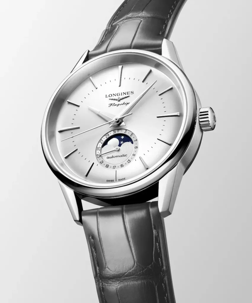 Cassa Longines Flagship Heritage Moonphase