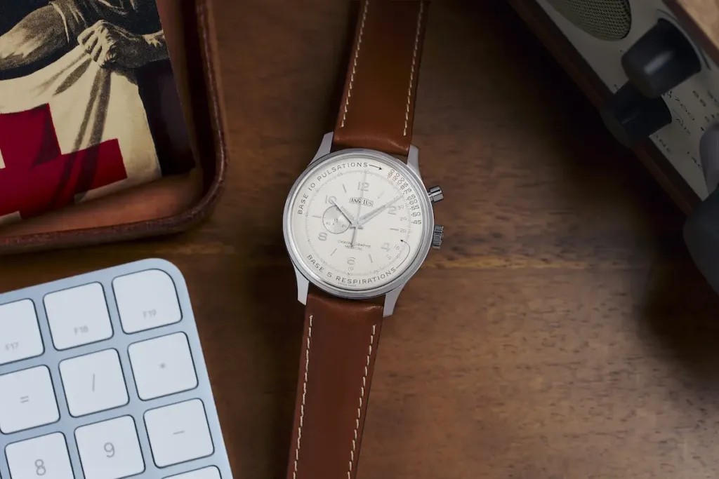 Angelus Chronographe Médical x Massena Lab