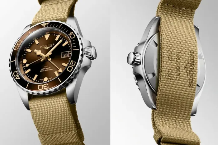 Longines HydroConquest GMT marrone Longines HydroConquest GMT marrone