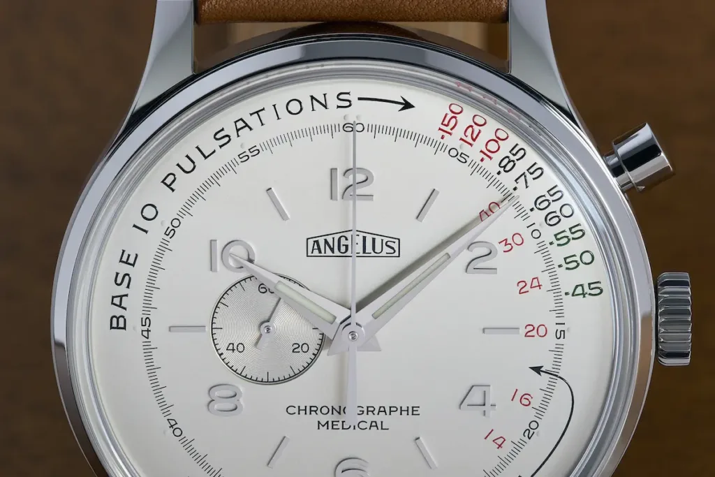 Angelus Chronographe Médical x Massena Lab