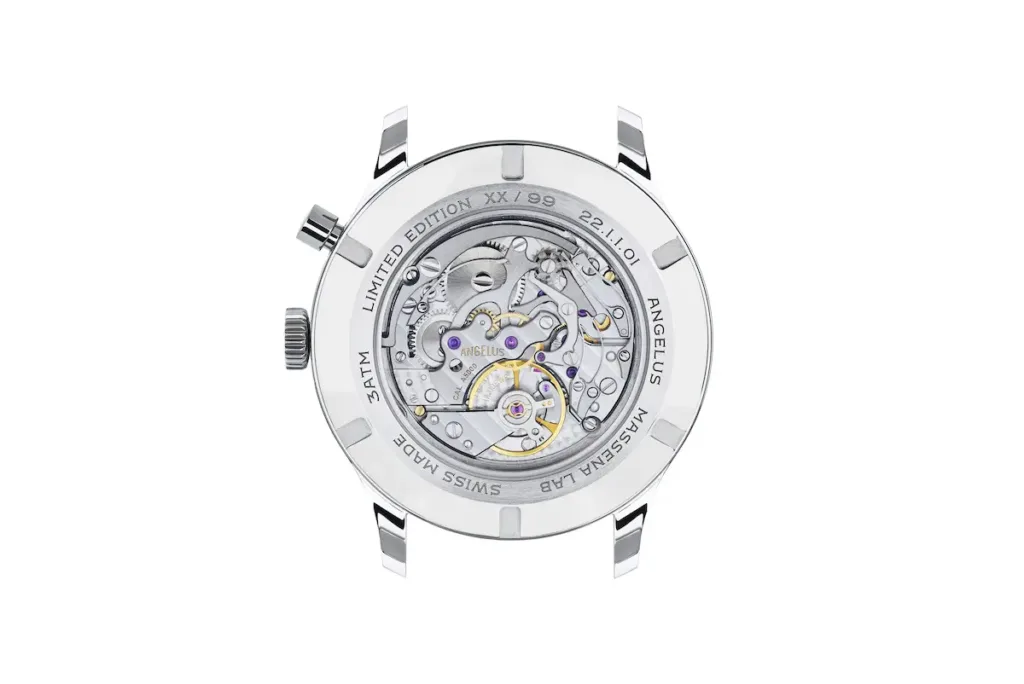 Angelus Chronographe Médical x Massena Lab