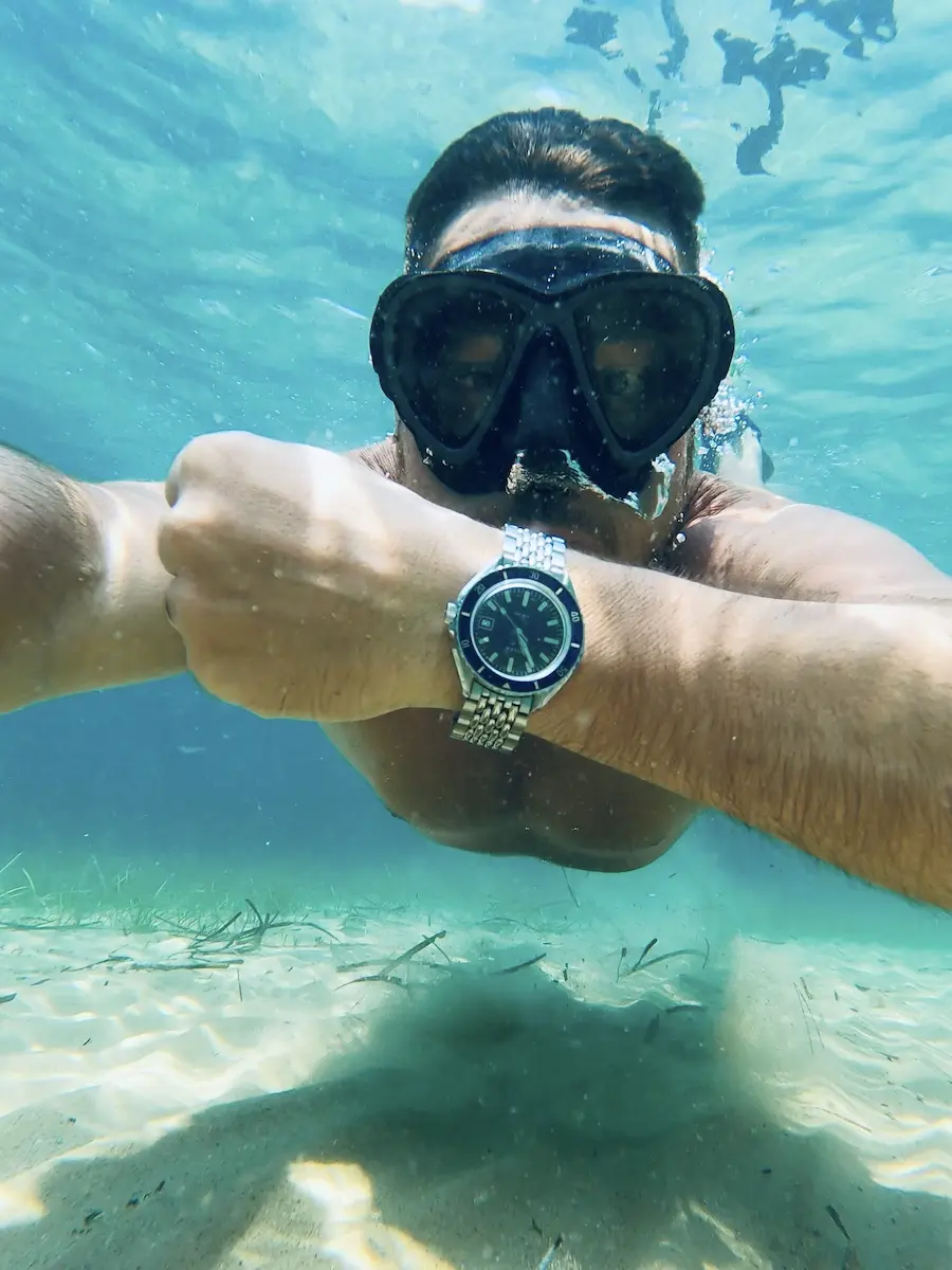 test in acqua con il Doxa Sub 200 test in acqua con il Doxa Sub 200