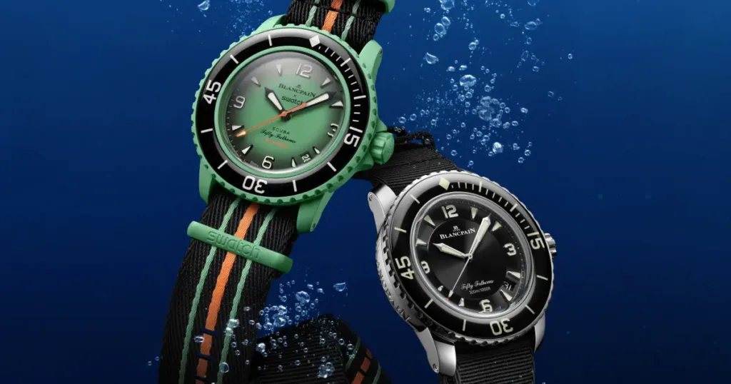 Swatch x Blancpain Bioceramic Scuba Fifty Fathoms