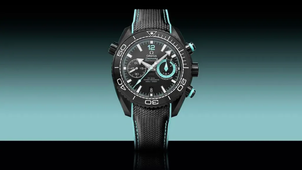 Seamaster Planet Ocean Deep Black ETNZ Edition