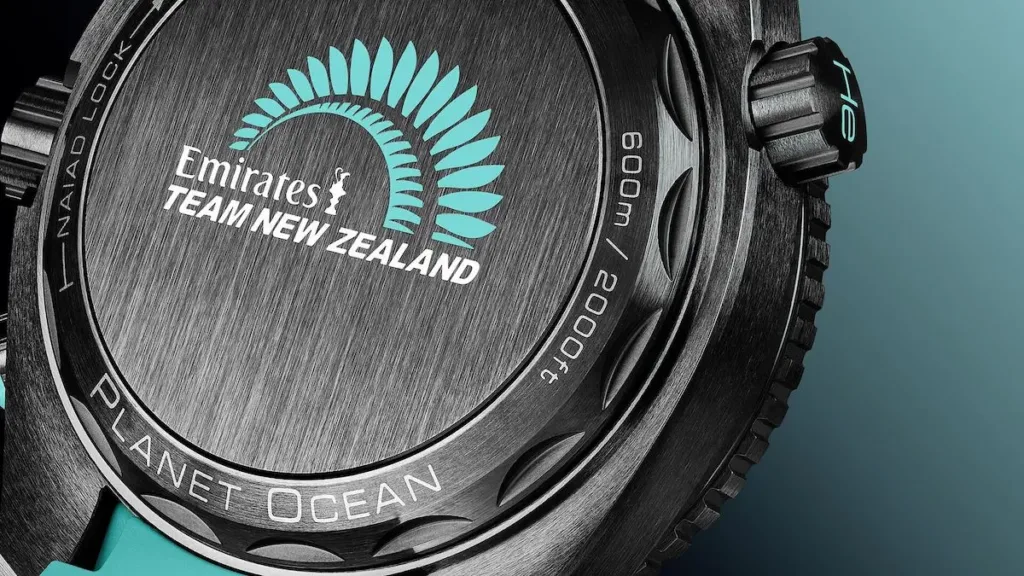 Seamaster Planet Ocean Deep Black ETNZ Edition