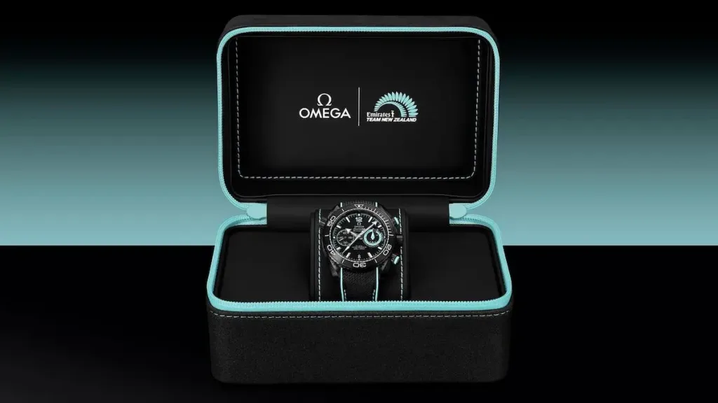 Seamaster Planet Ocean Deep Black ETNZ Edition
