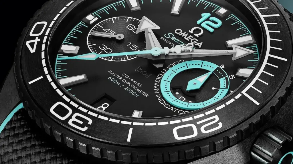 Seamaster Planet Ocean Deep Black ETNZ Edition