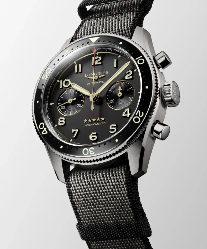 Longines Spirit Flyback Titanium Nato