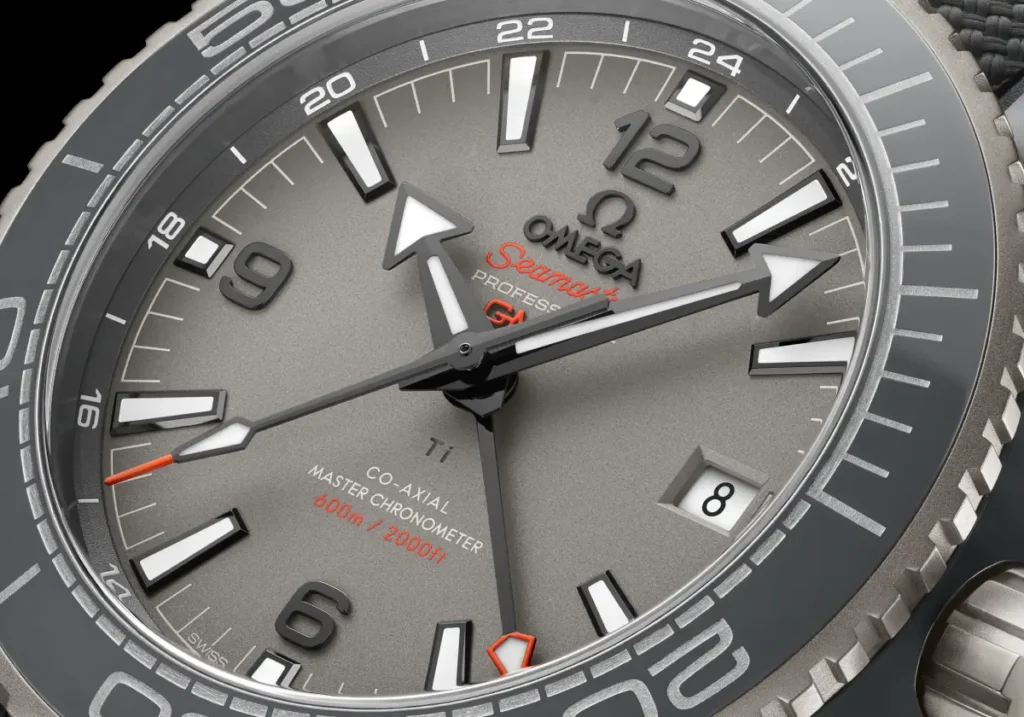 Omega Seamaster Planet Ocean Dark Grey Titanium GMT