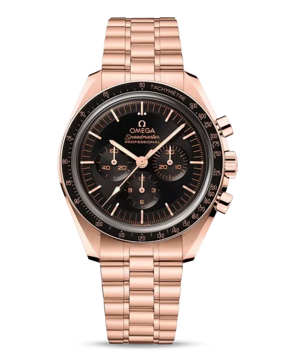 Omega Speedmaster Moonwatch Professional Oro Sedna