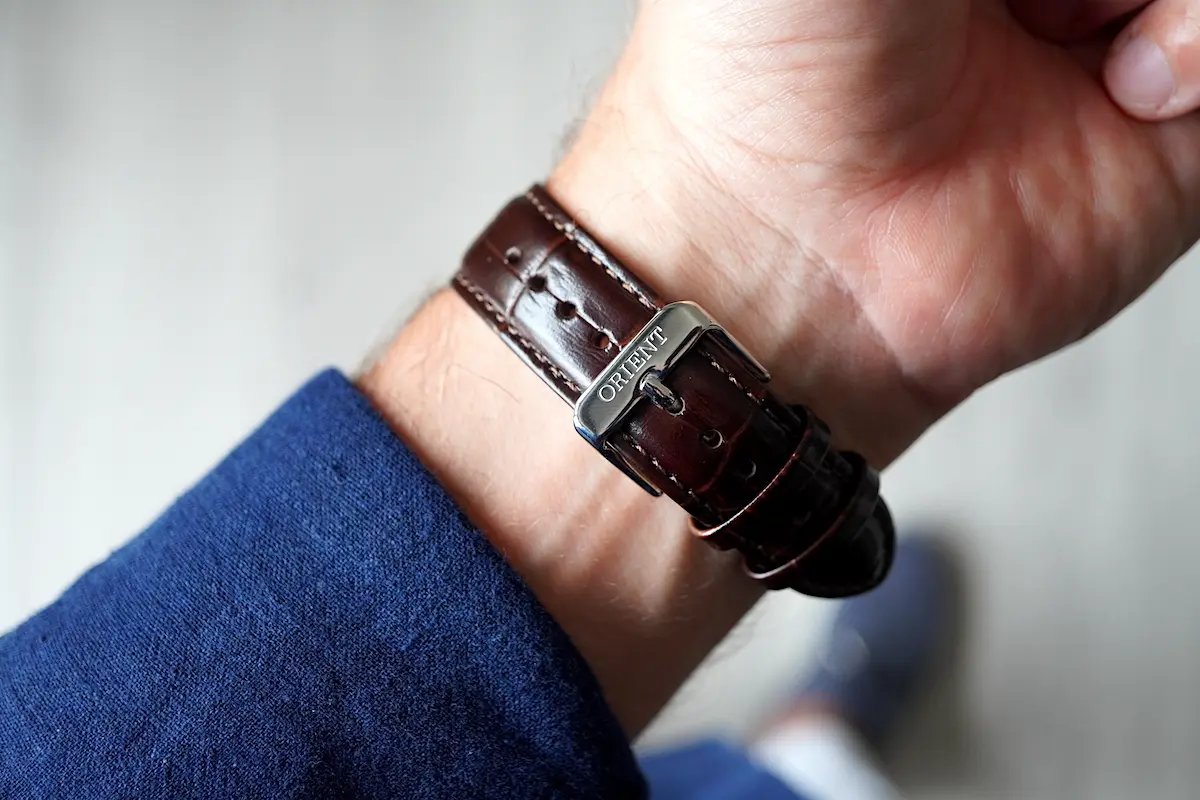 orient bambino 38 mm bracciale