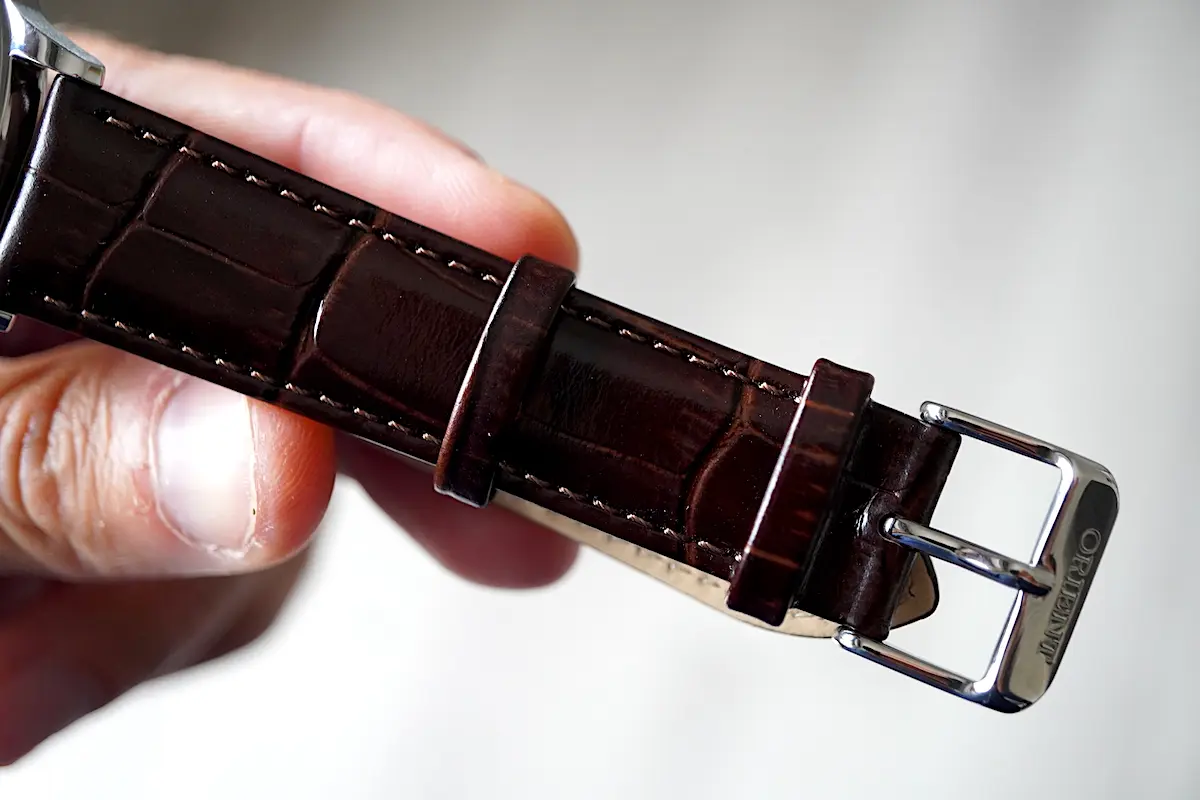 orient bambino 38 mm bracciale