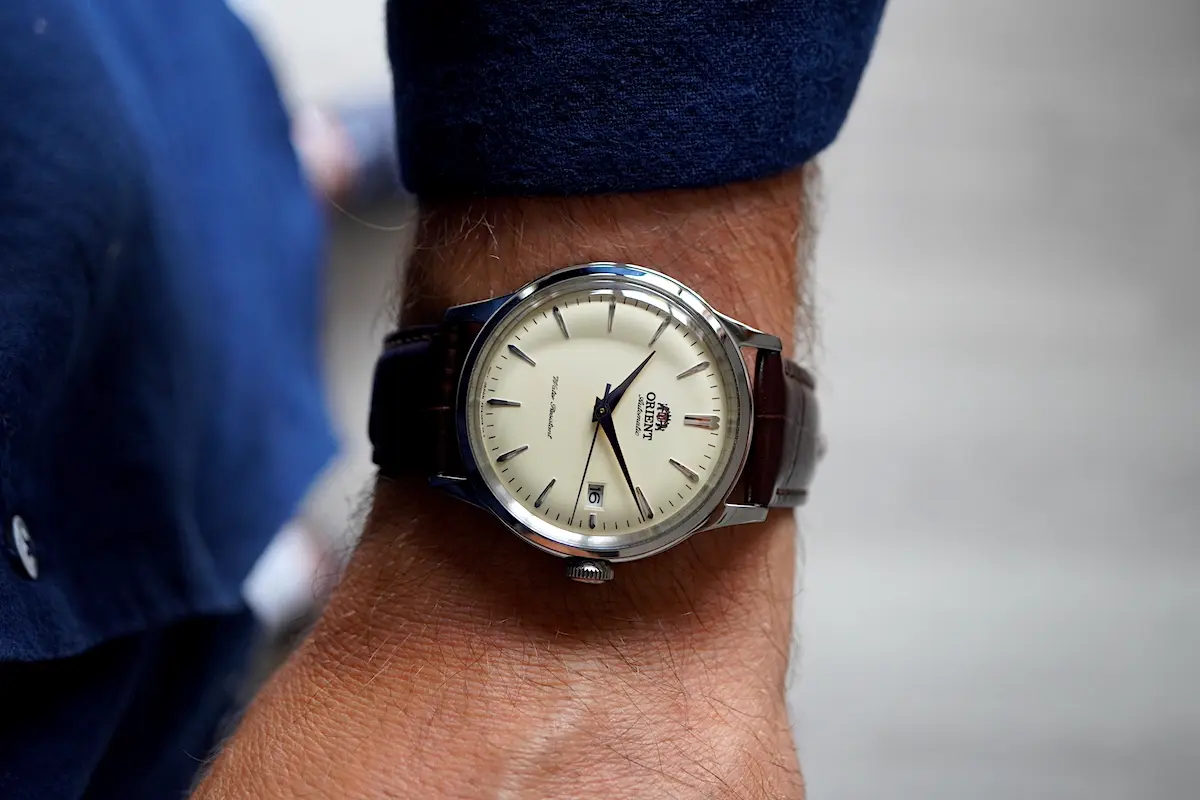 orient bambino 38 mm bracciale