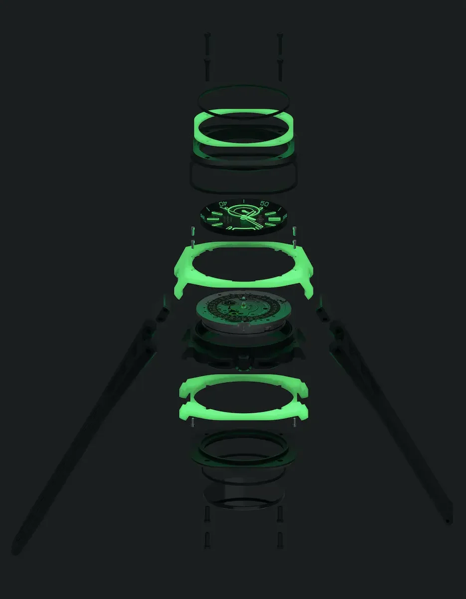 Bell & Ross BR-X5 Green Lum