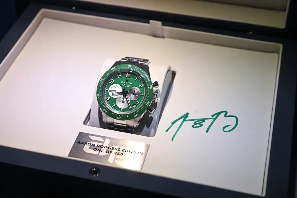 Zenith Chronomaster Sport Aaron Rodgers Limited Edition