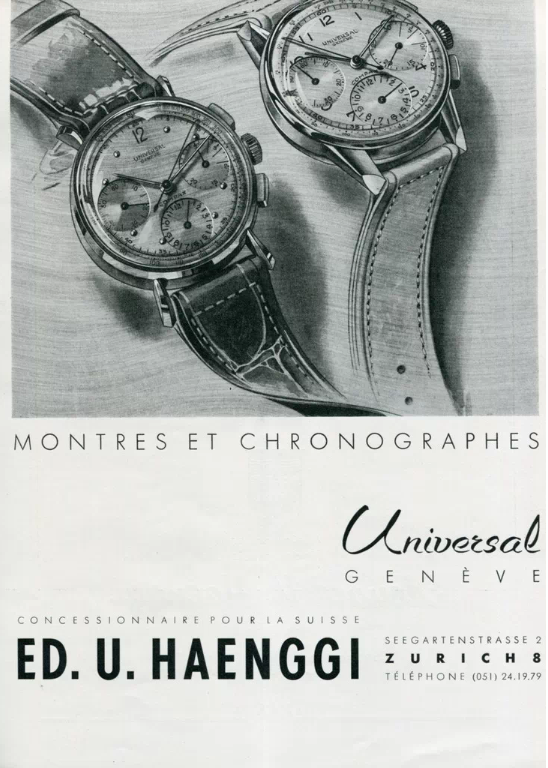 Breitling ha annunciato l'acquisizione del leggendario marchio Universal Genève