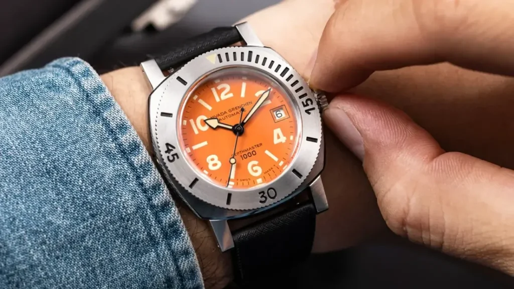 Nivada Grenchen Depthmaster Orange Nivada Grenchen Depthmaster Orange