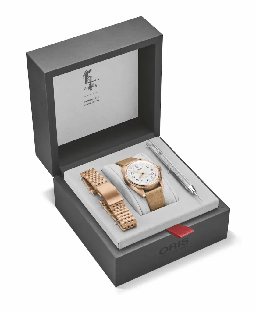 Oris Model Pointer Date Father Time Limited Edition