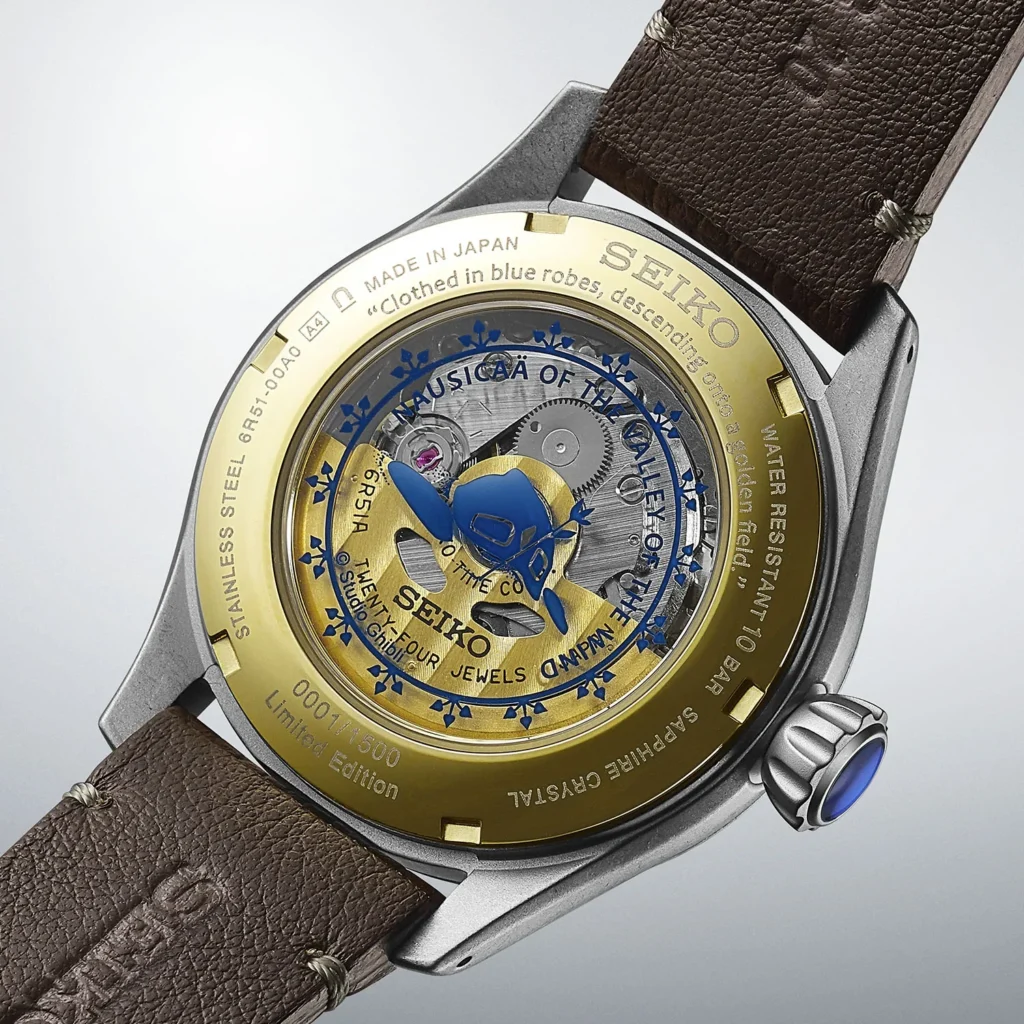 Seiko Presage SPB437 ispirato all'Anime Fantasy "Nausicaä della Valle del vento"