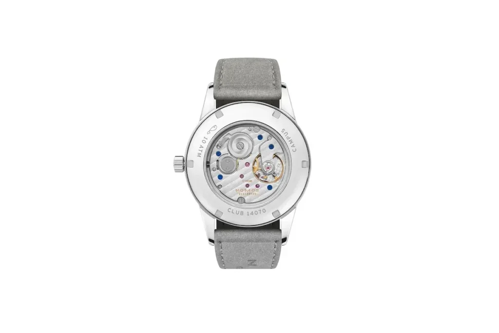 Nomos Glashütte Club Campus Rosso Nonstop e Blu Infinito