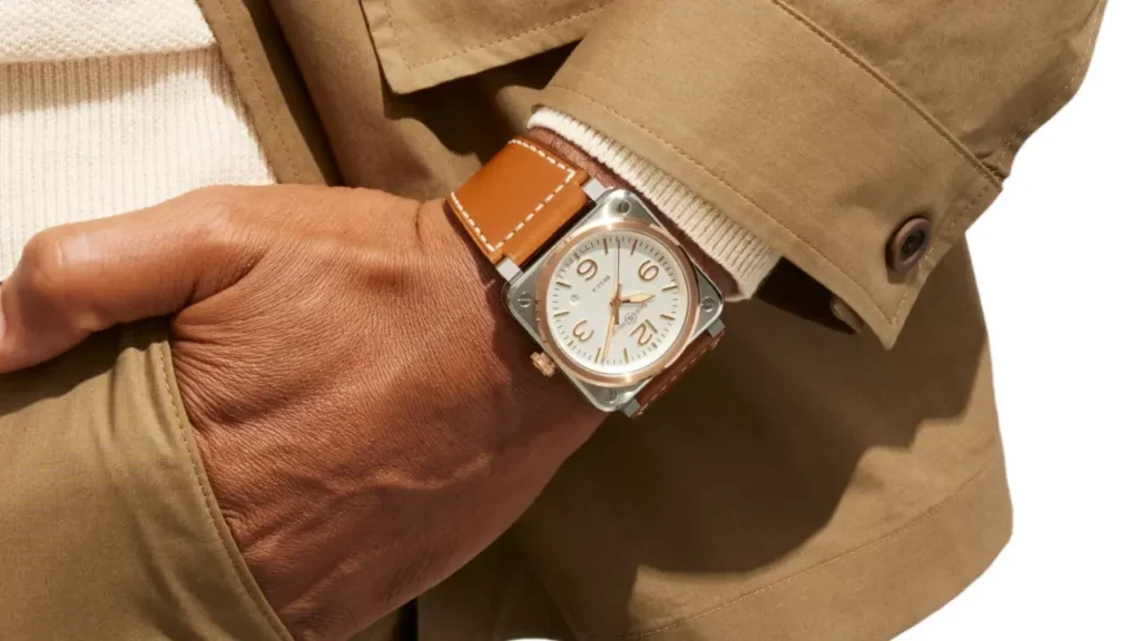Bell & Ross BR 03 White Steel & Gold 