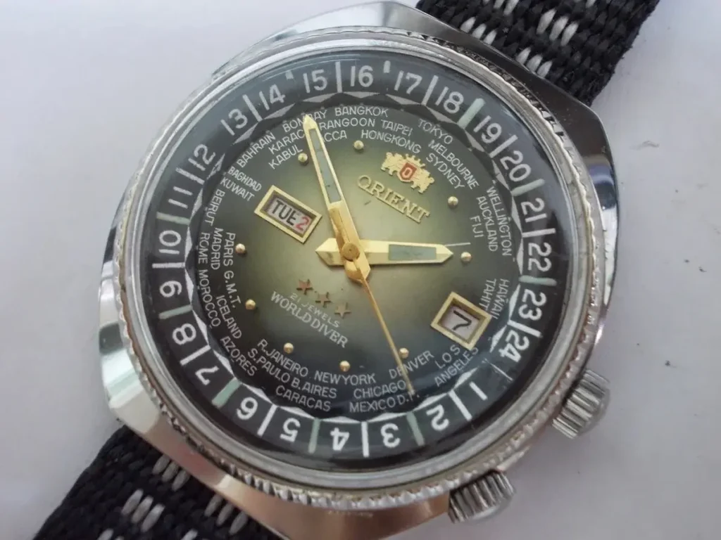 Orient World Diver del 1969 1969 World Diver orient vintage