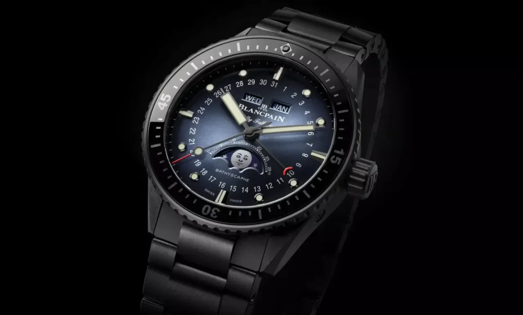 Blancpain Bathyscaphe Quantième Complet Phases de Lune Blancpain Bathyscaphe Quantième Complet Phases de Lune