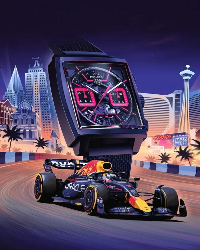 TAG Heuer Monaco Chronograph Skeleton Las Vegas