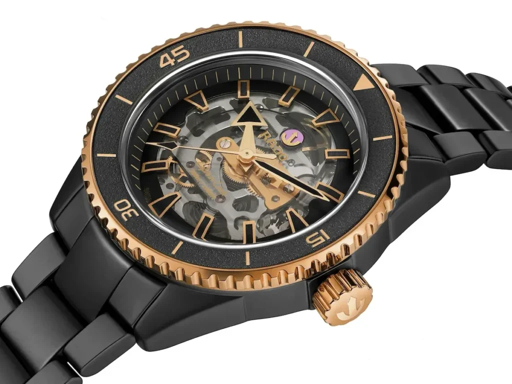 Rado Captain Cook High-Tech Ceramic Skeleton Black