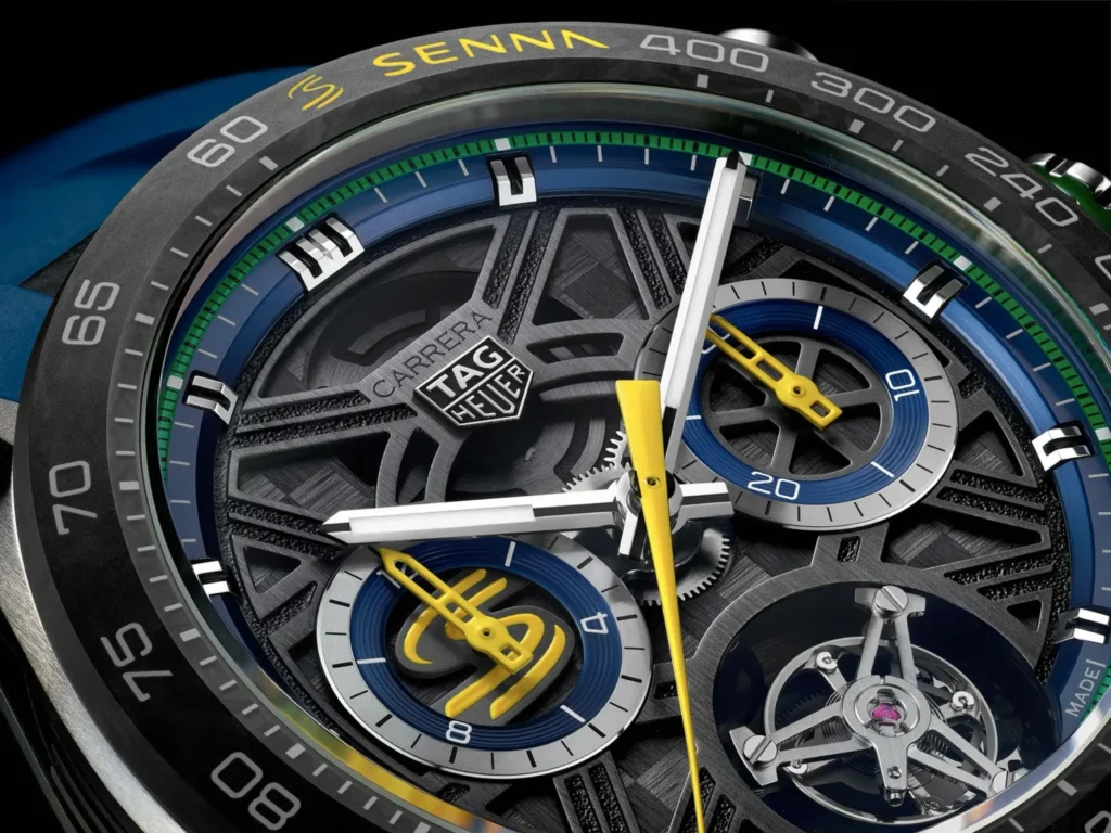 TAG Heuer Carrera Chronograph Tourbillon x Senna TAG Heuer Carrera Chronograph Tourbillon x Senna