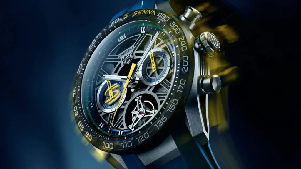 TAG Heuer Carrera Chronograph Tourbillon x Senna TAG Heuer Carrera Chronograph Tourbillon x Senna