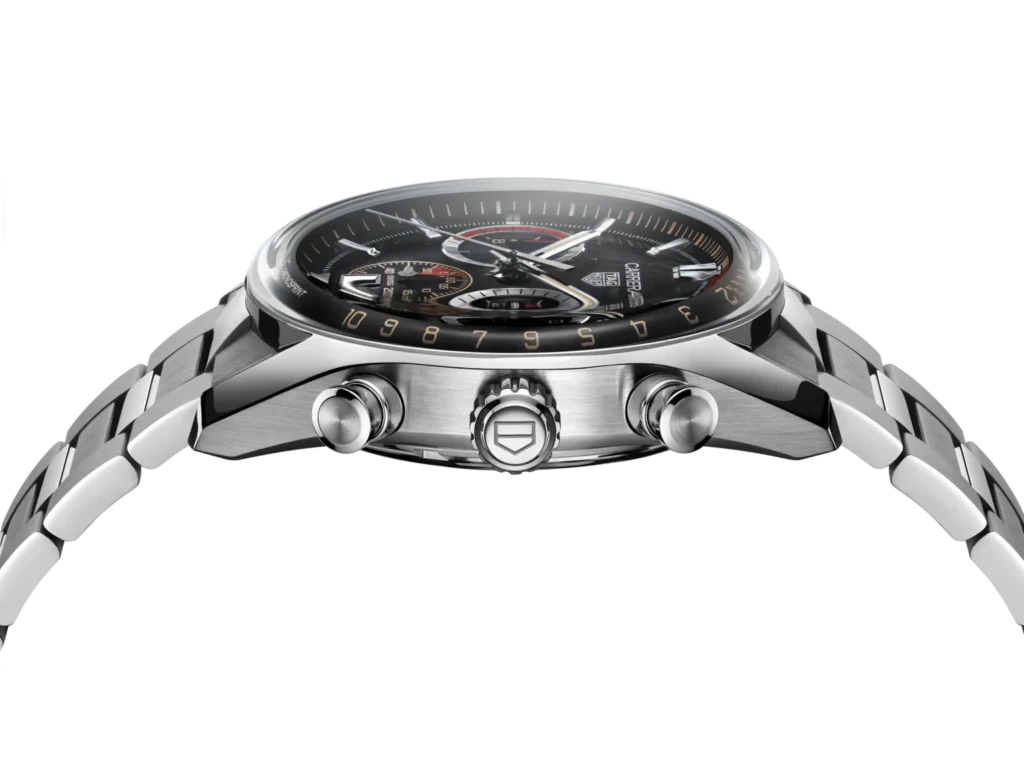 TAG Heuer Carrera Chronosprint x Porsche Rallye acciaio e oro TAG Heuer Carrera Chronosprint x Porsche Rallye acciaio e oro