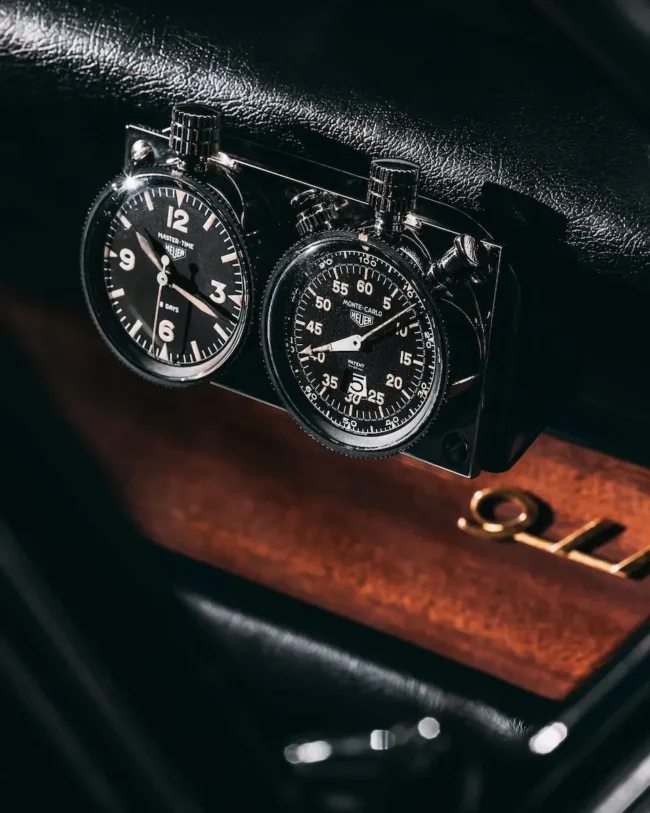 TAG Heuer Carrera Chronosprint x Porsche Rallye acciaio e oro TAG Heuer Carrera Chronosprint x Porsche Rallye acciaio e oro