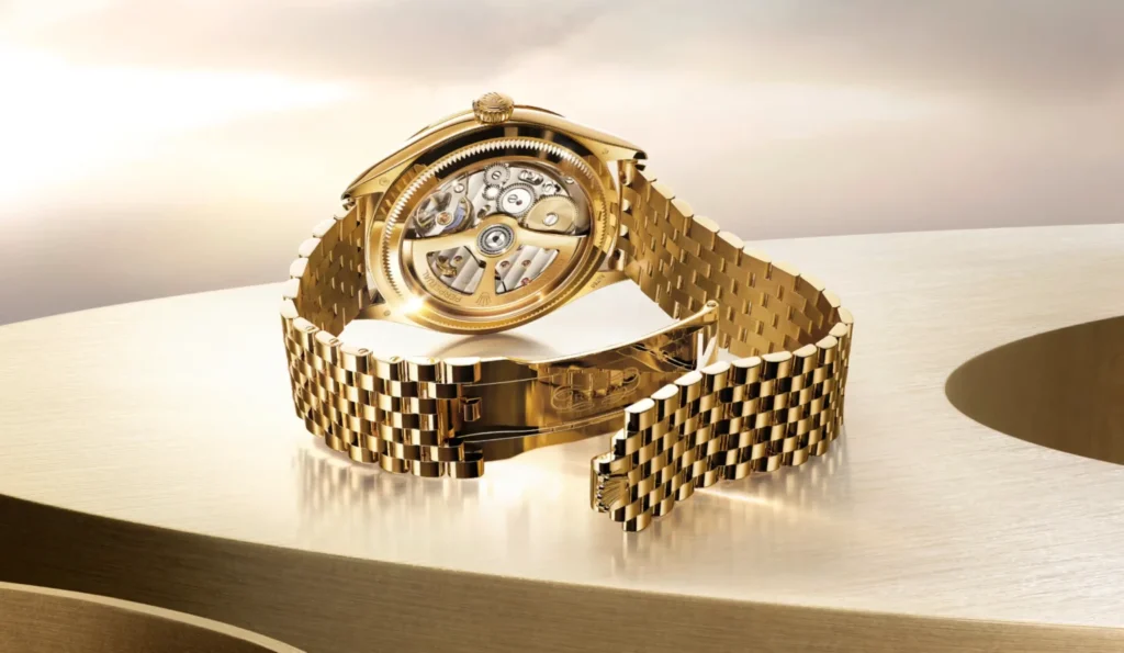 Rolex 1908 Perpetual con bracciale Settimo in oro giallo Rolex 1908 Perpetual con bracciale Settimo in oro giallo